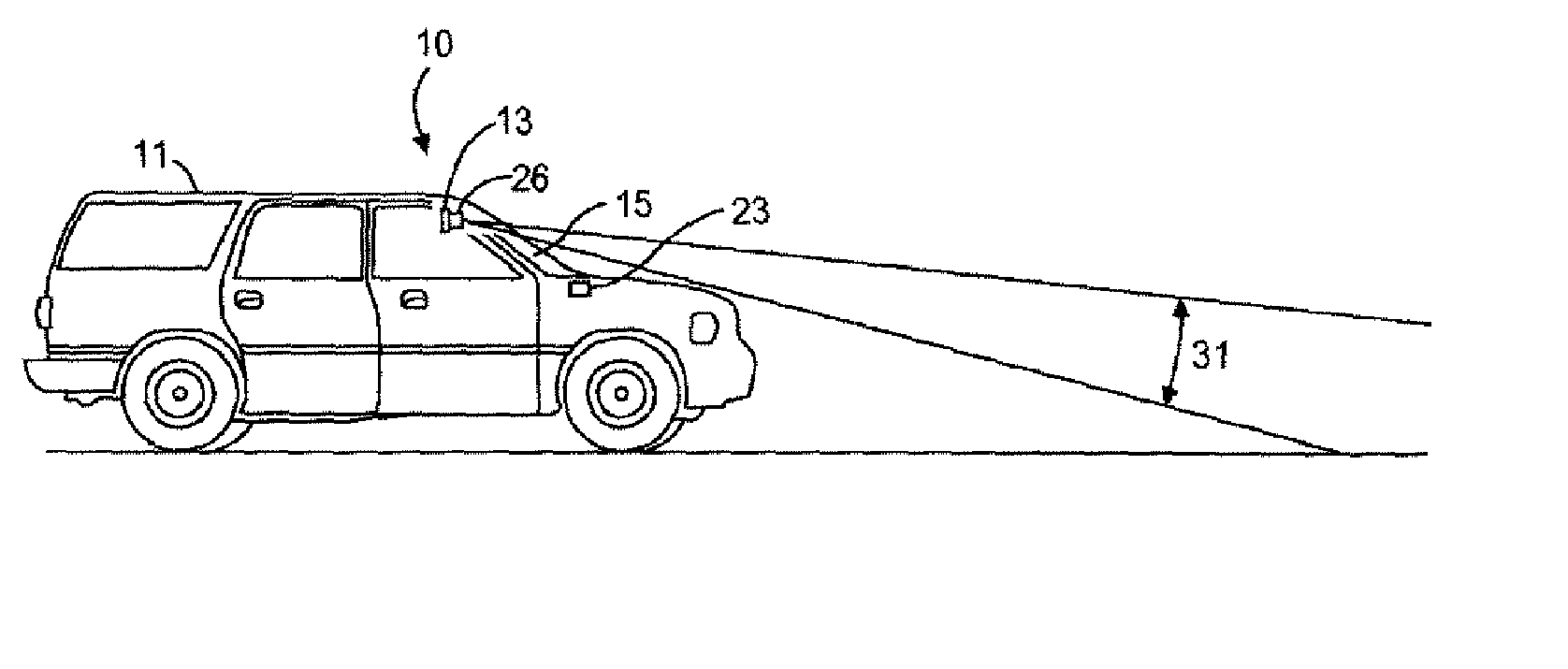 Vehicle imaging processing system and method