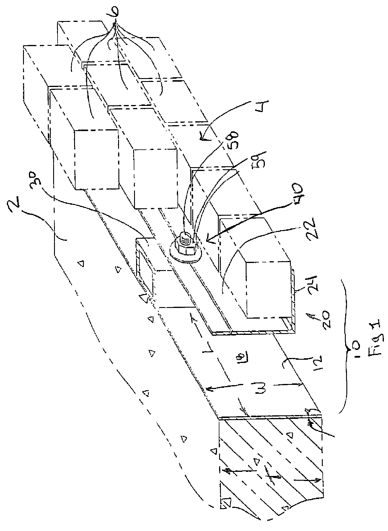 Structural lintel assembly and building construction method using the same