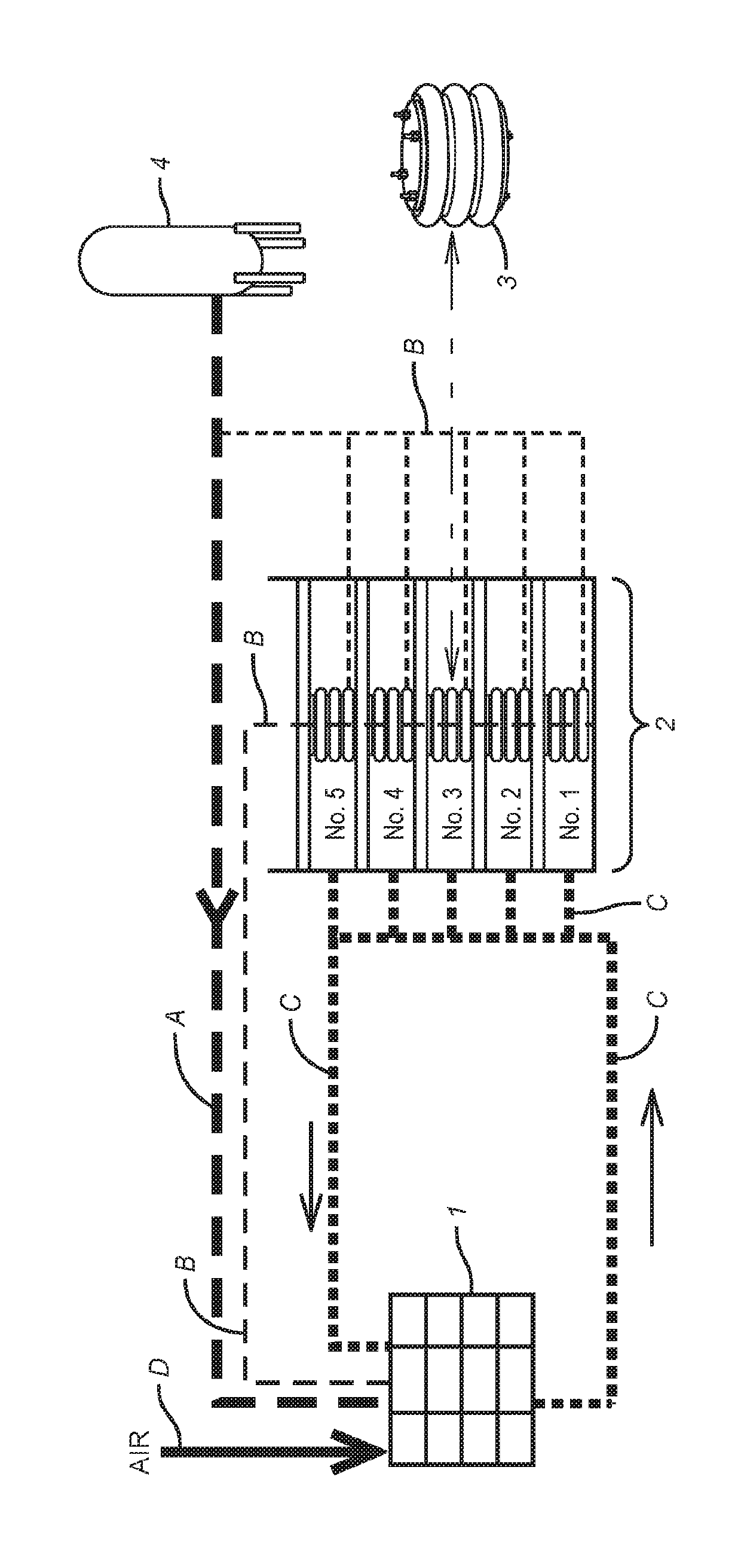 Methods for animal anesthesia employing recycling of the gases