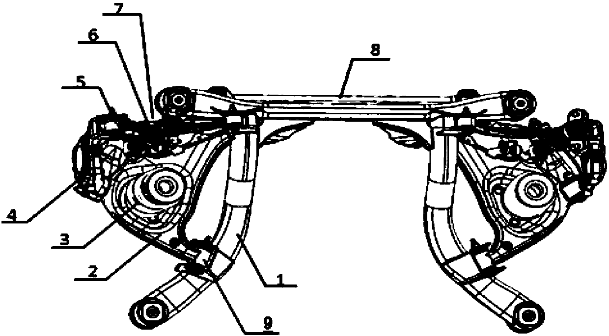 Swing arm bush and swing arm bush assembly