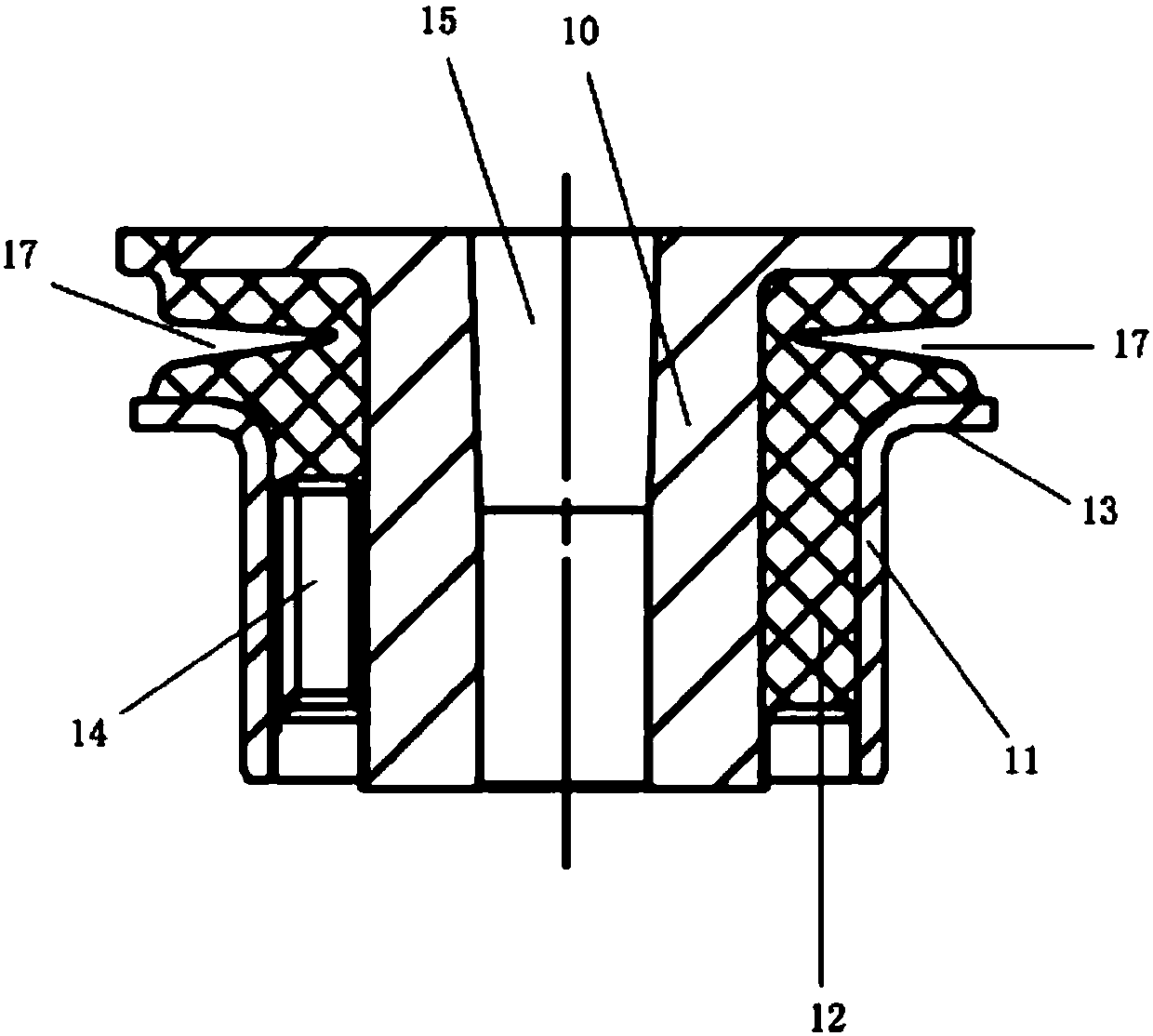 Swing arm bush and swing arm bush assembly