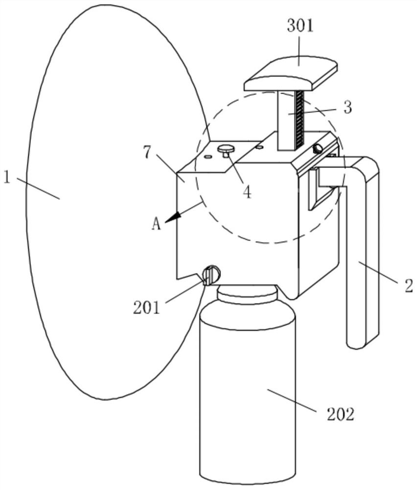 Negative pressure type nipple depression correcting device for obstetrical department