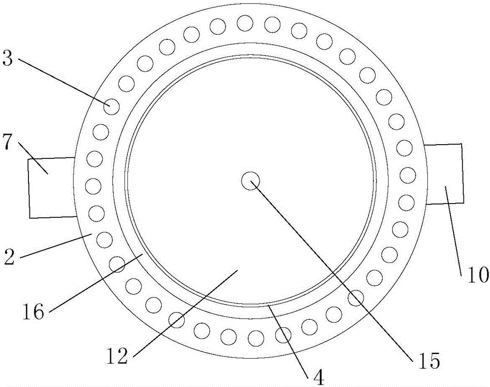 Electrostatic spinning device using circular electrode