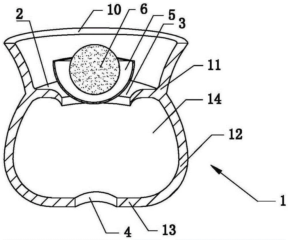 Umbilical therapy support, manufacturing method and umbilical therapy device
