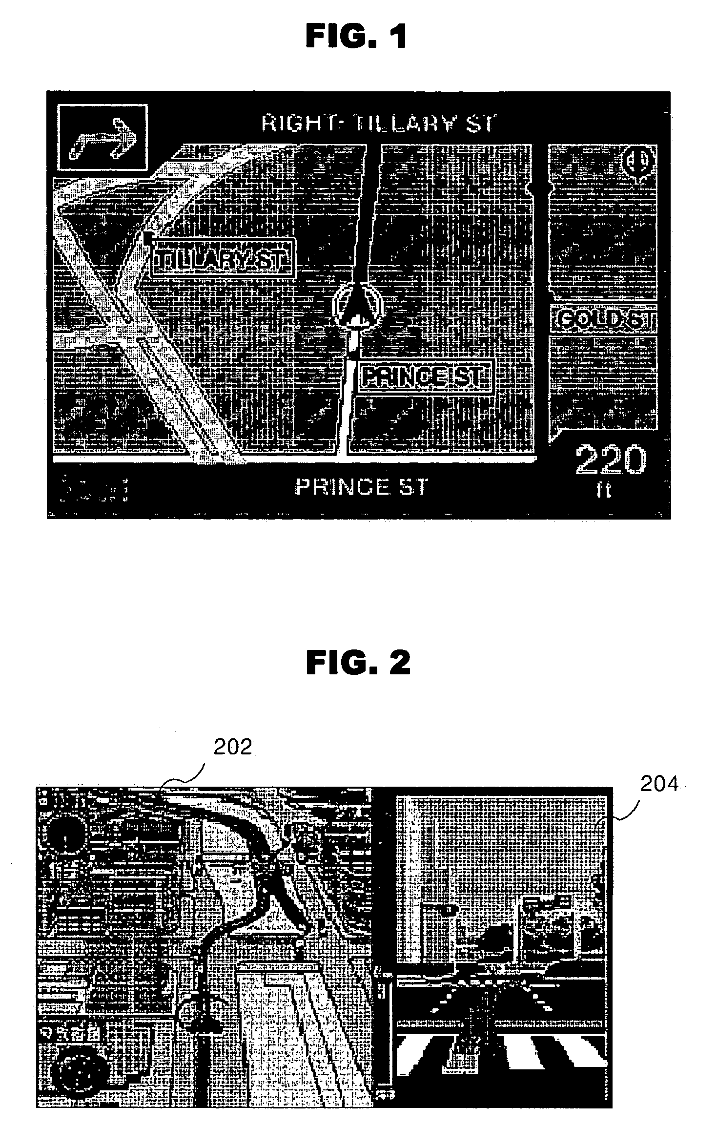 Car navigation device using forward real video and control method thereof