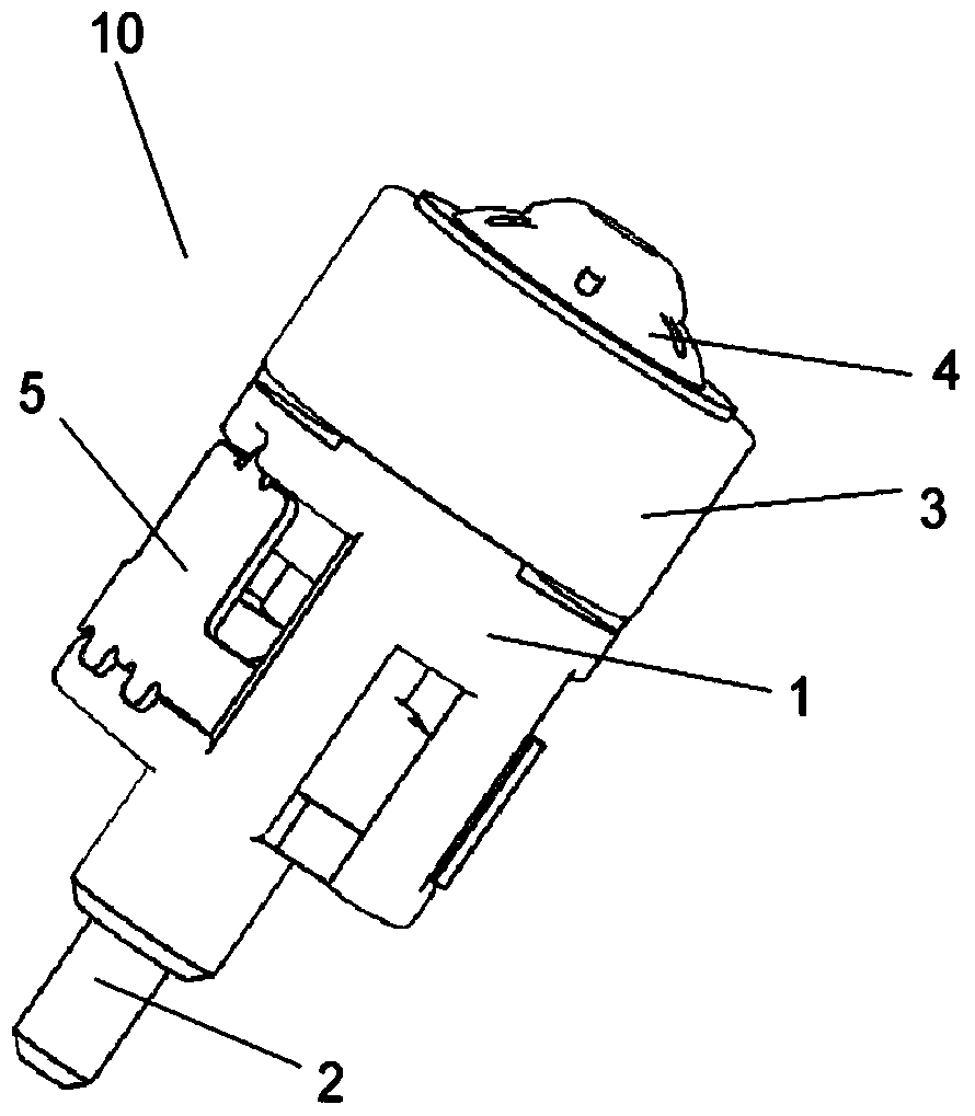 Holding element and functional assembly with the holding element