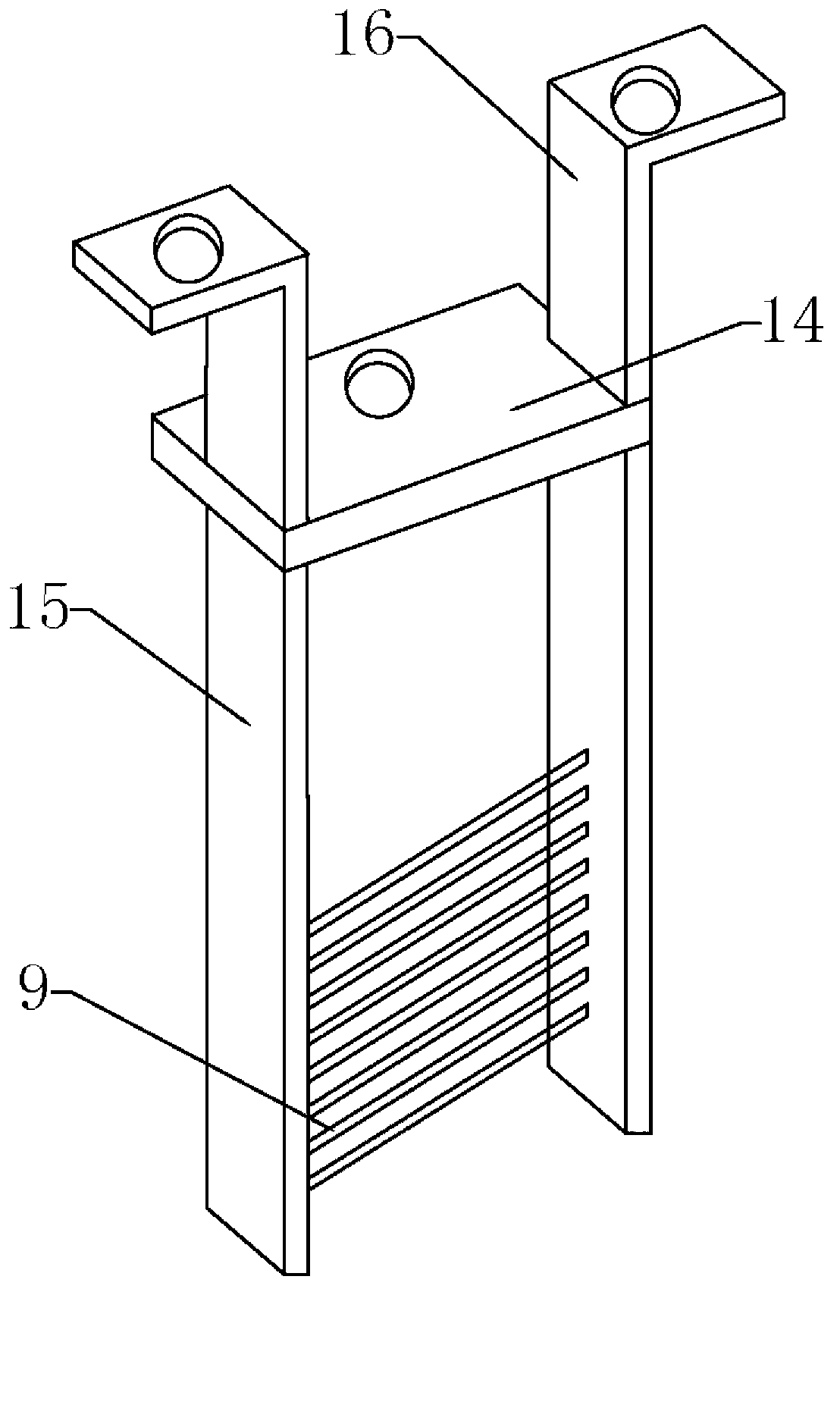 Puffing device with two driving wheels and capable of accelerating dissolution of polymer