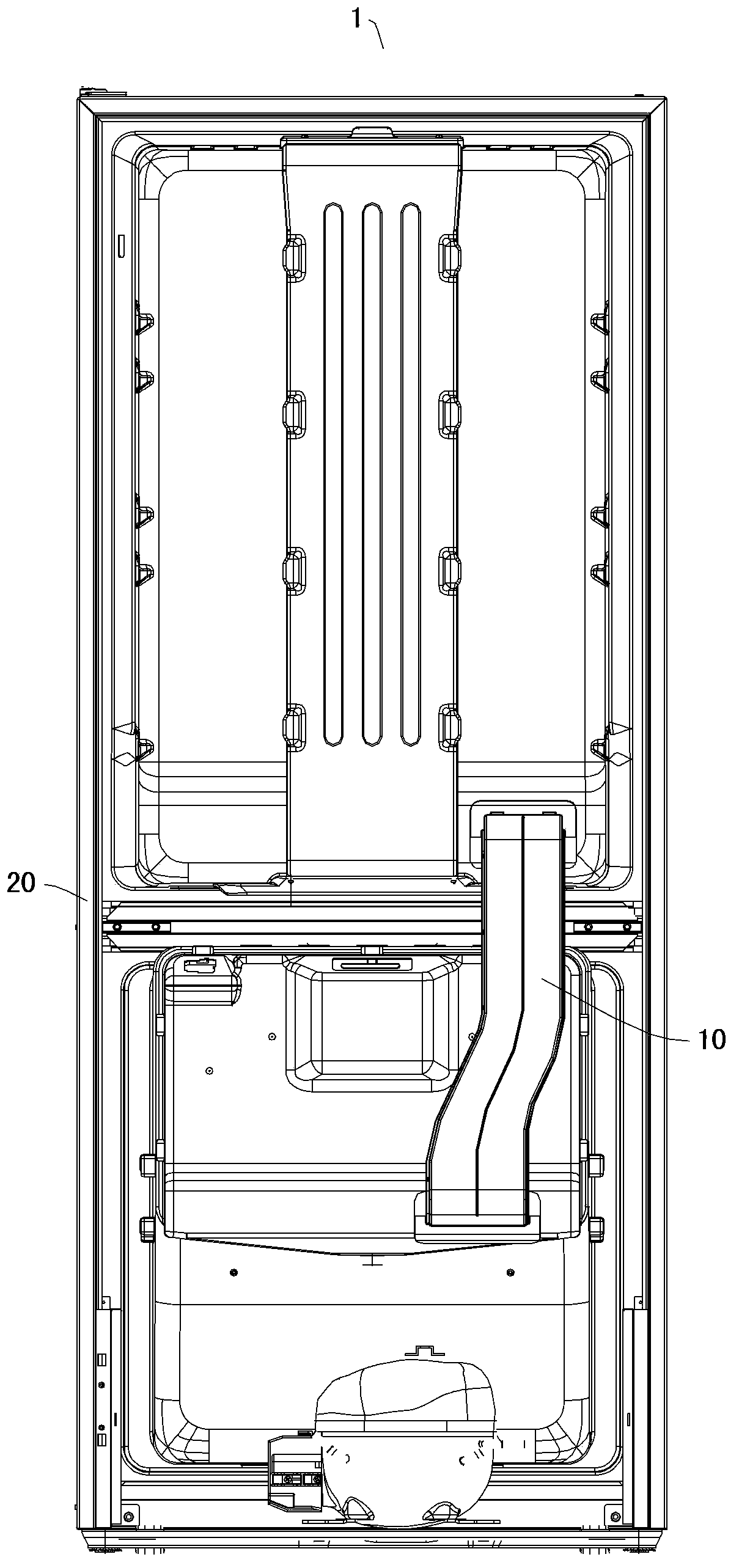 Air guide pipe and refrigerator with same