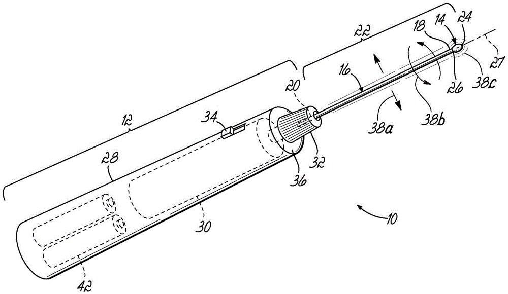 Device for treating an ocular disorder