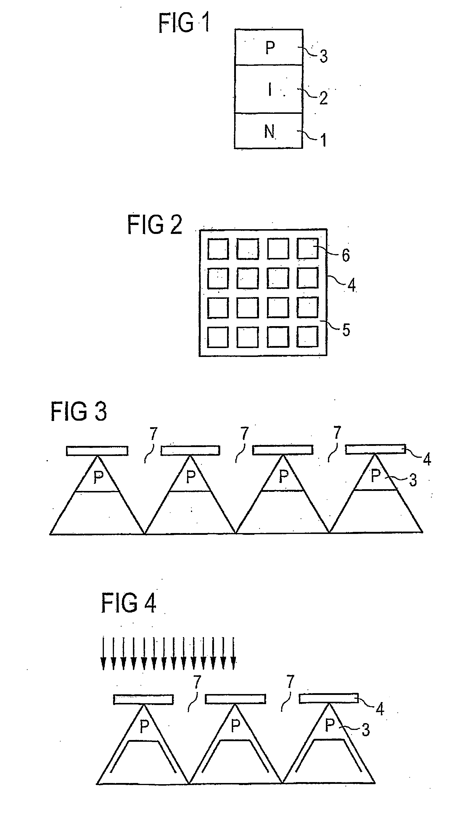 Method for the production of an anti-reflecting surface on optical integrated circuits