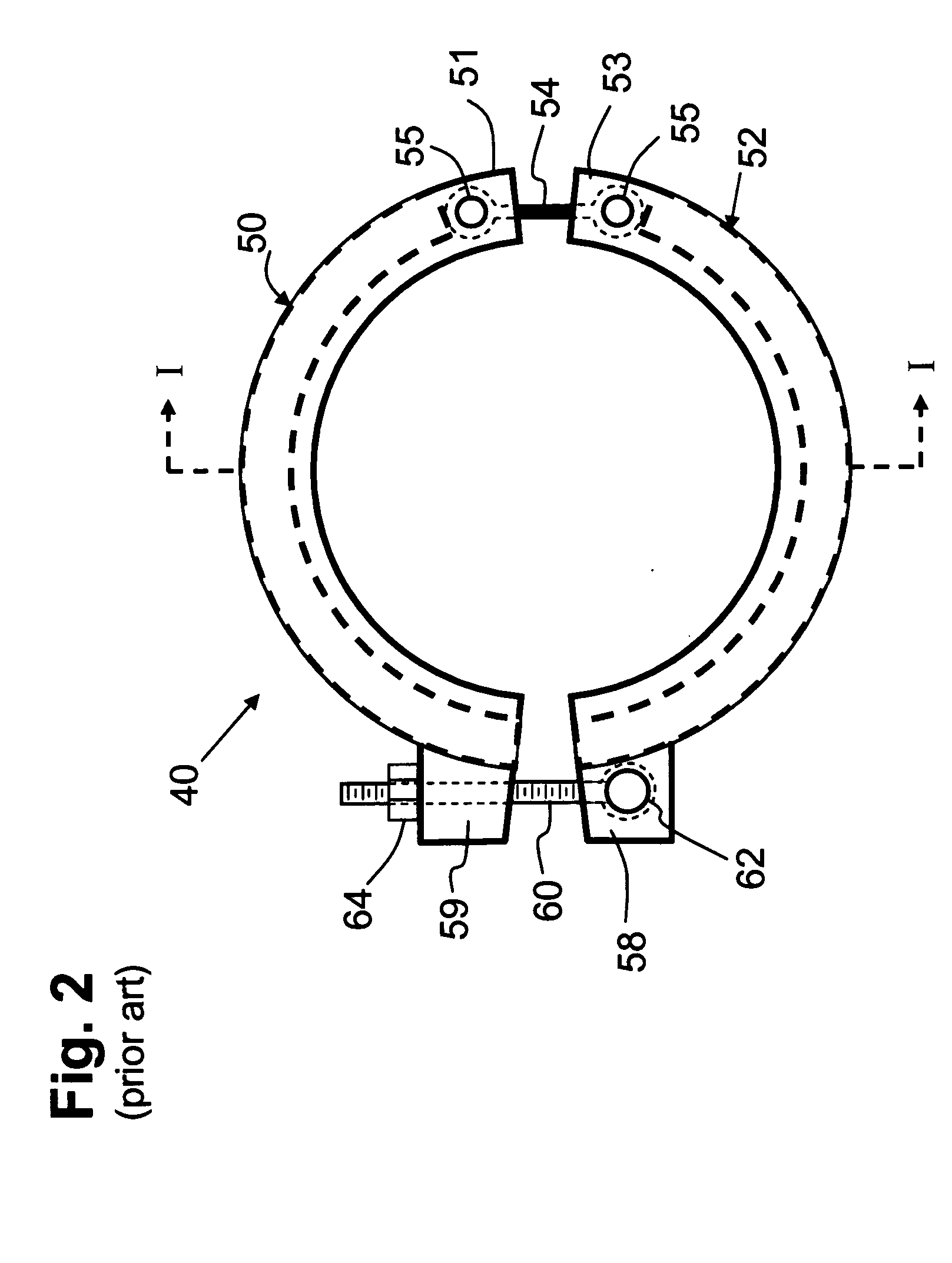 Aseptic flanged joint