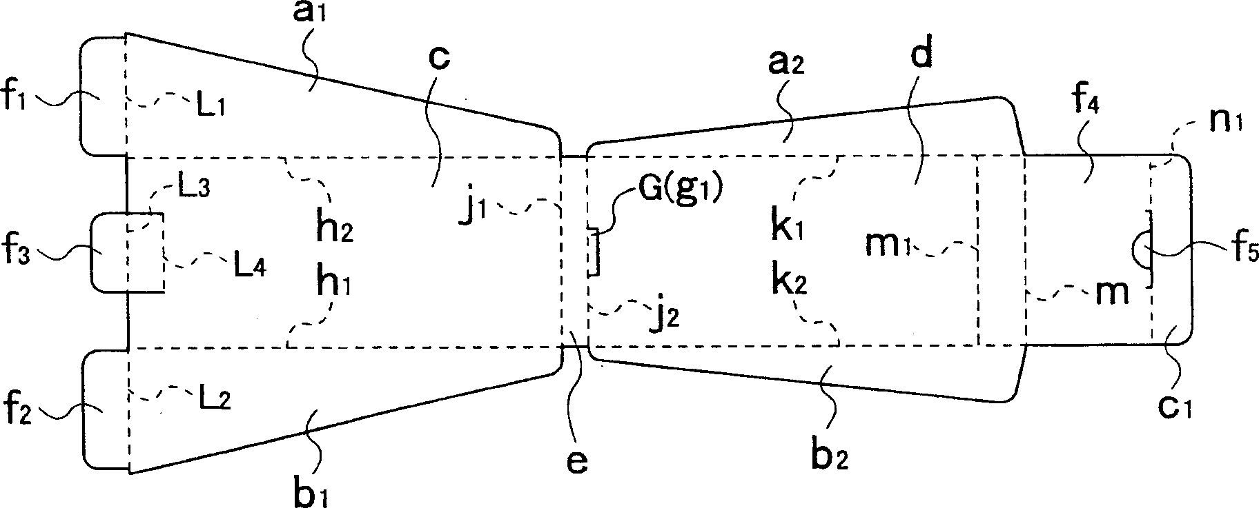 Container storage box for deformable container containing fine particles for image formation