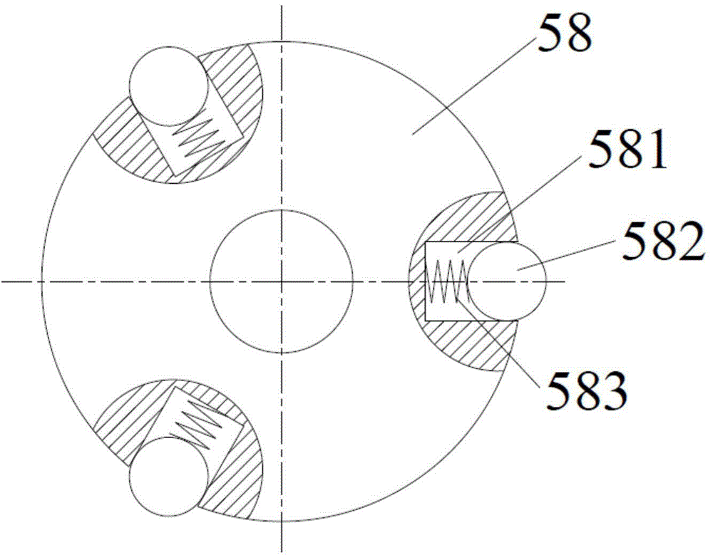 Growing frame of scindapsus aureus cultivation device