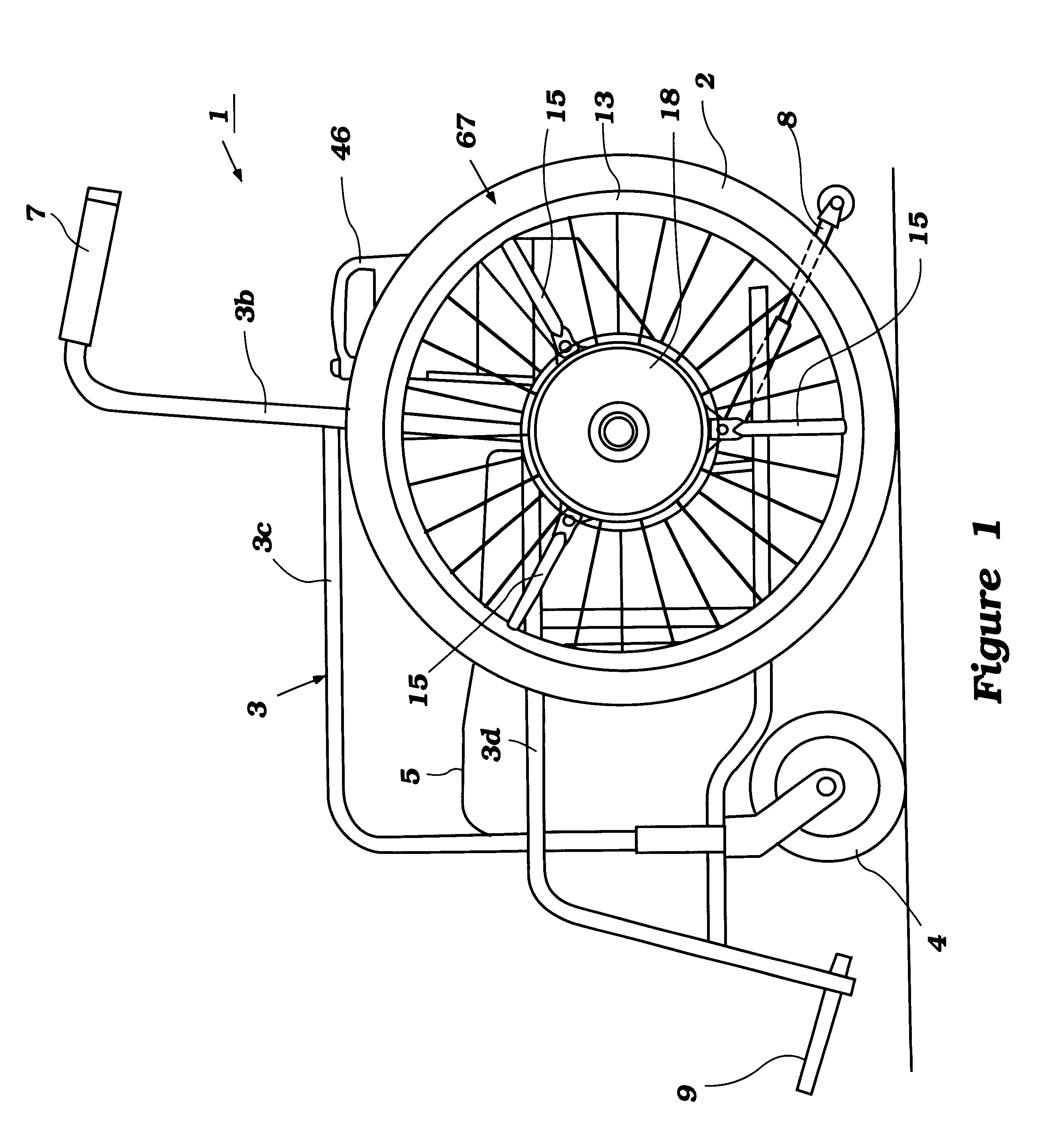 Wheel chair with auxiliary power