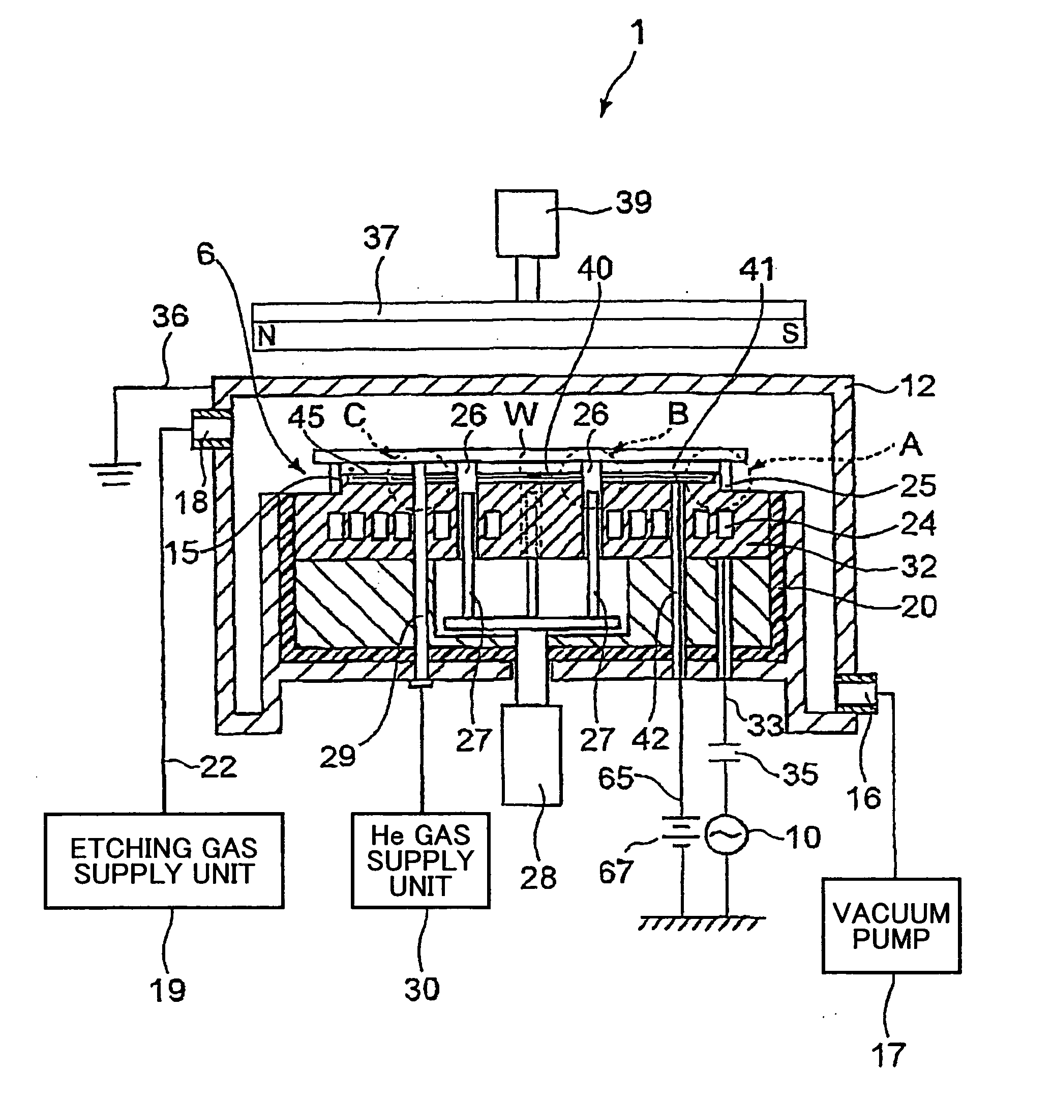 Substrate holding mechanism using electrostaic chuck and method of manufacturing the same