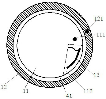 A kind of antenna device and bluetooth earphone