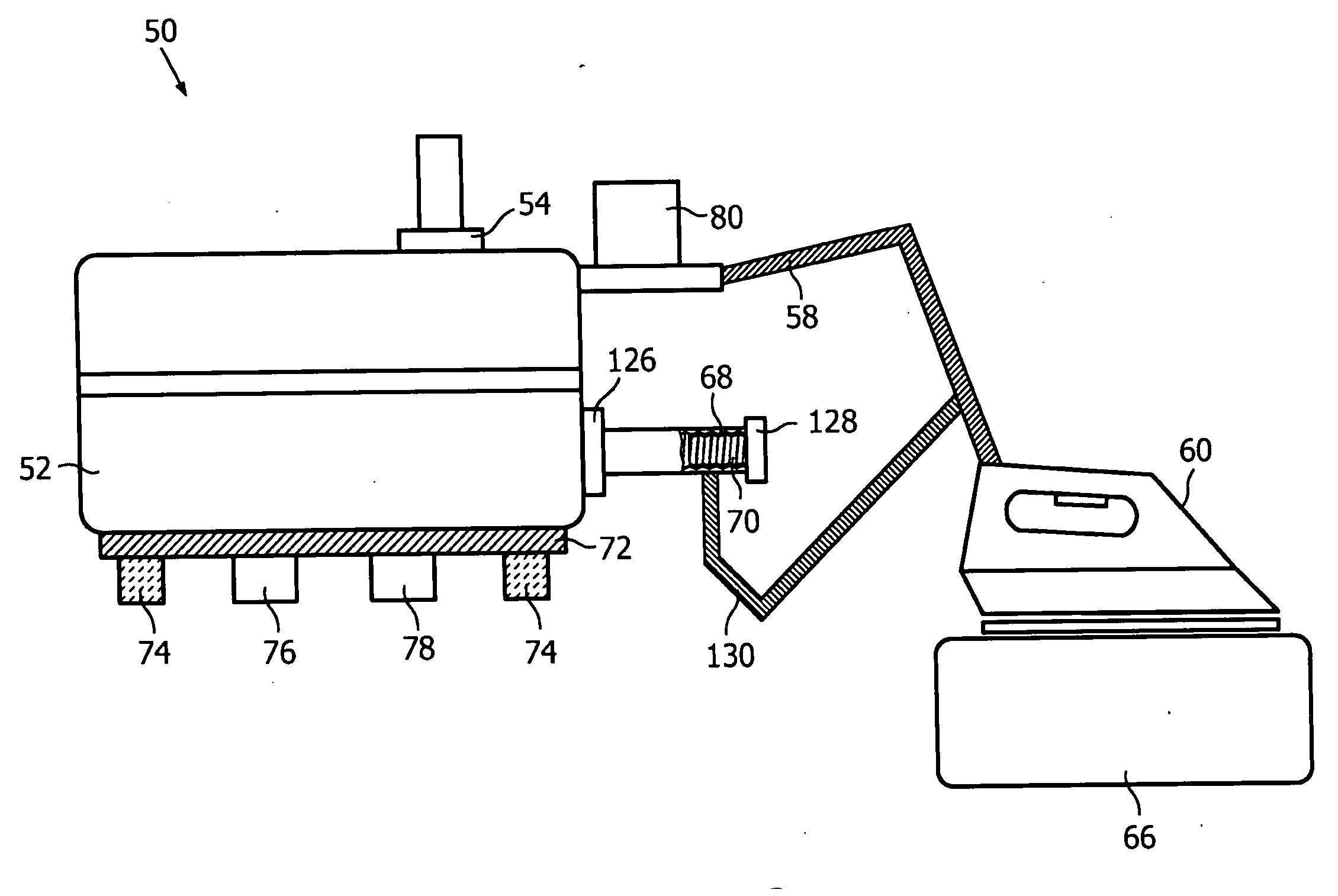 Apparatus and method for generating steam