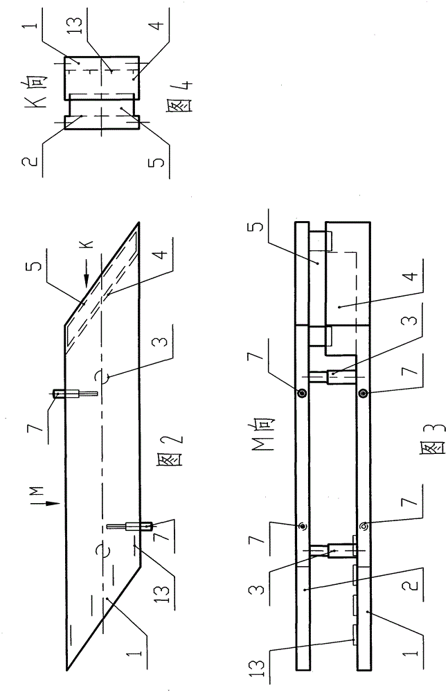 Horizontal-push vertical layer hydraulic support