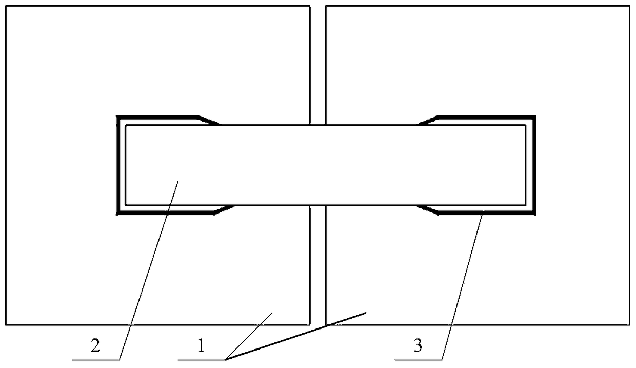 The receiving end of bridge arm cross-wound flat magnetic core applied to wireless power supply of electric vehicles