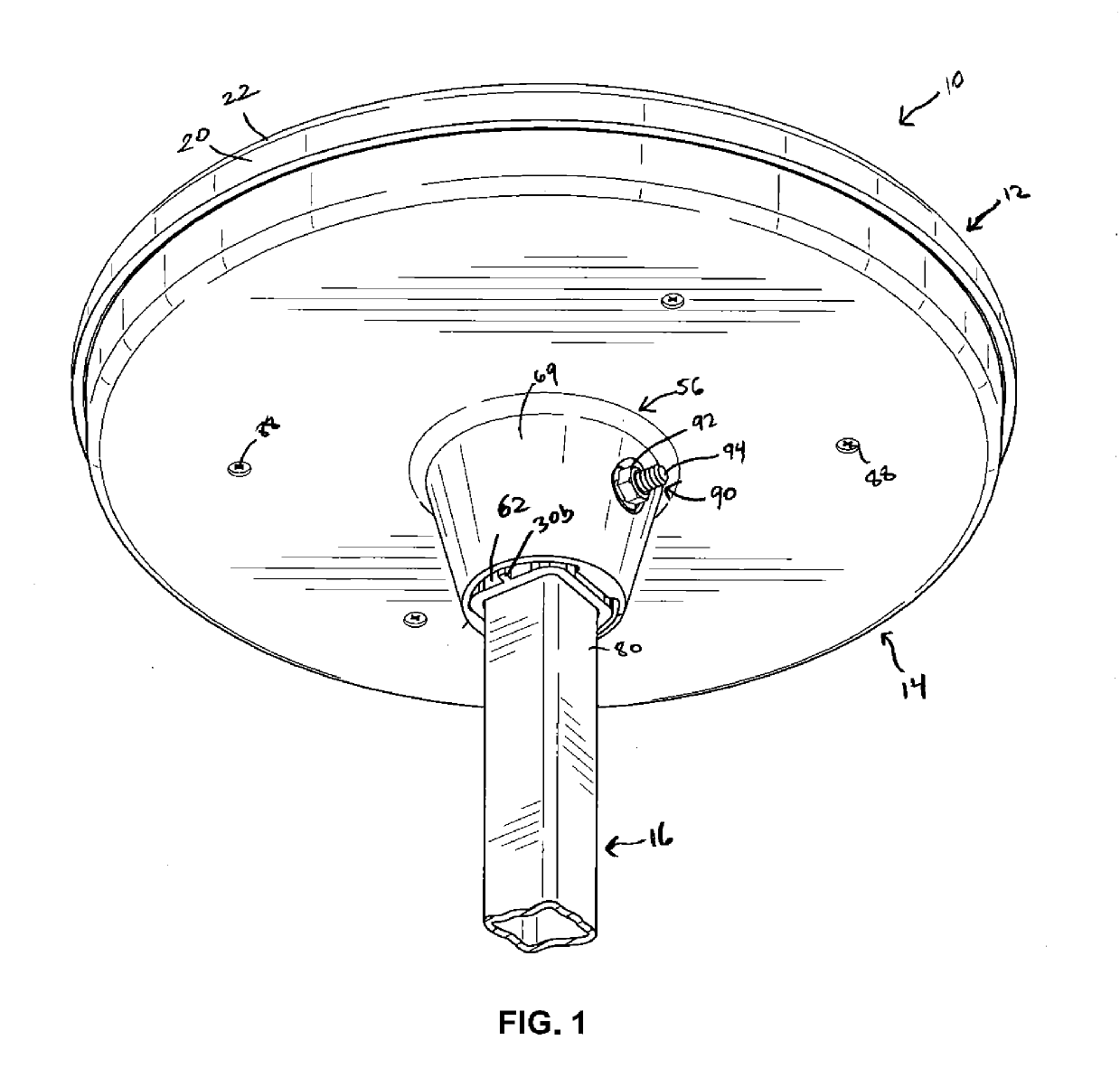 Seating Device Having a Support Member