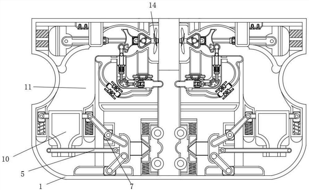 Device for collecting and utilizing blown water vapor again during cooling of cooling tower