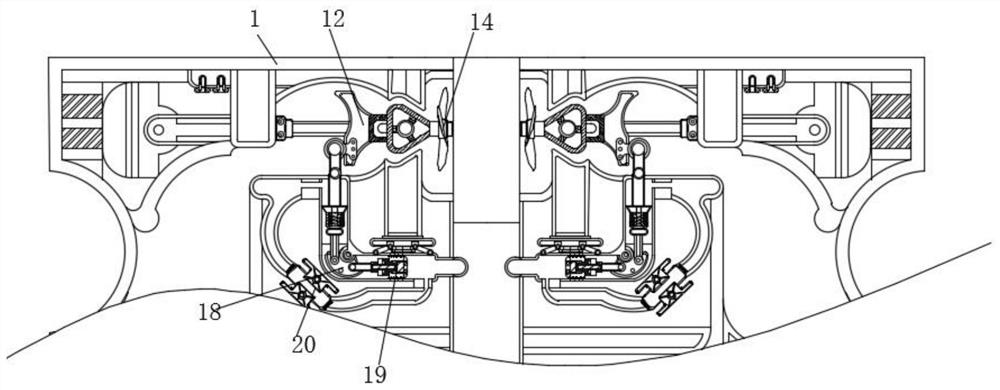 Device for collecting and utilizing blown water vapor again during cooling of cooling tower