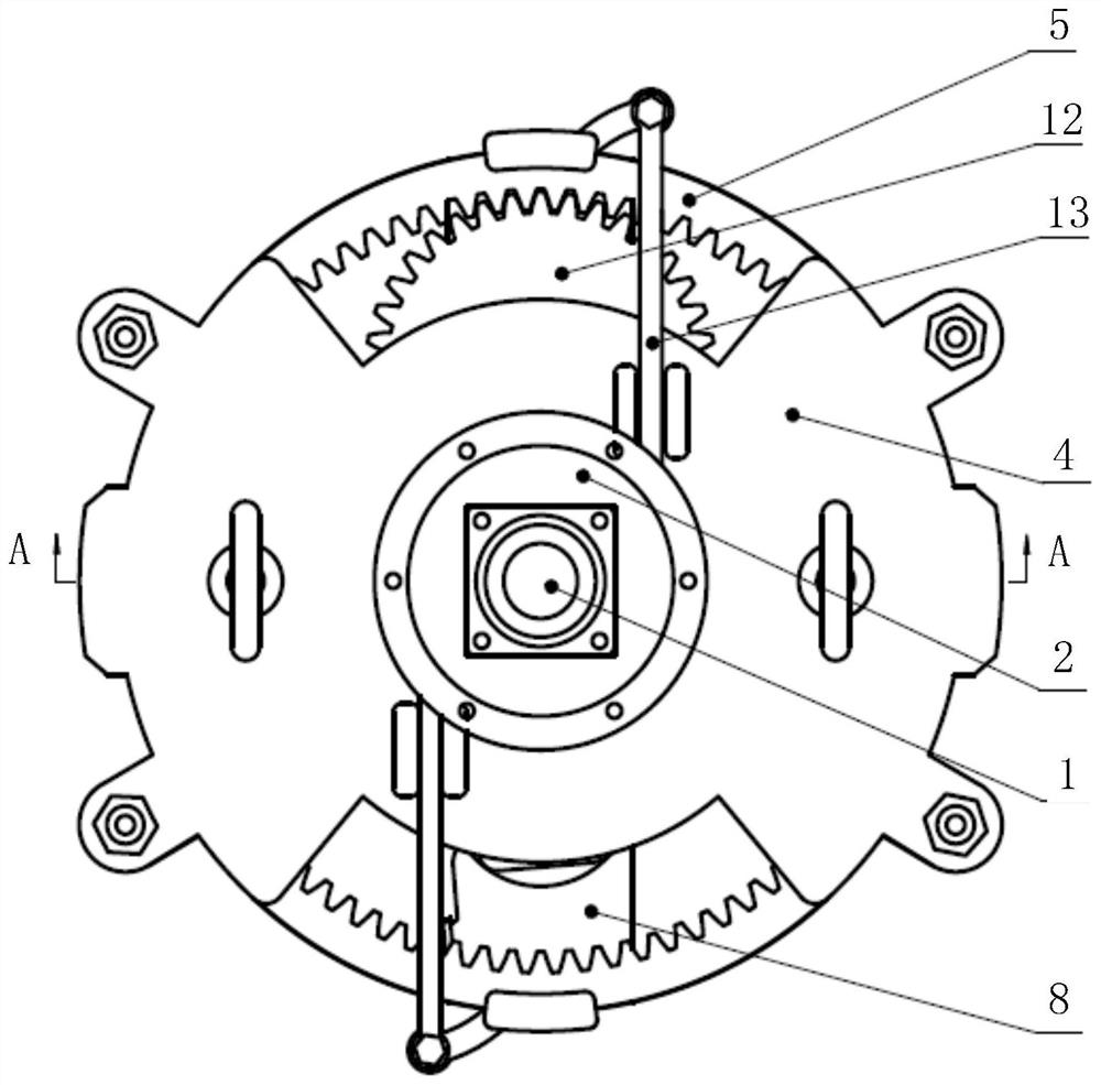 An automatic grabbing and lifting device in a reactor