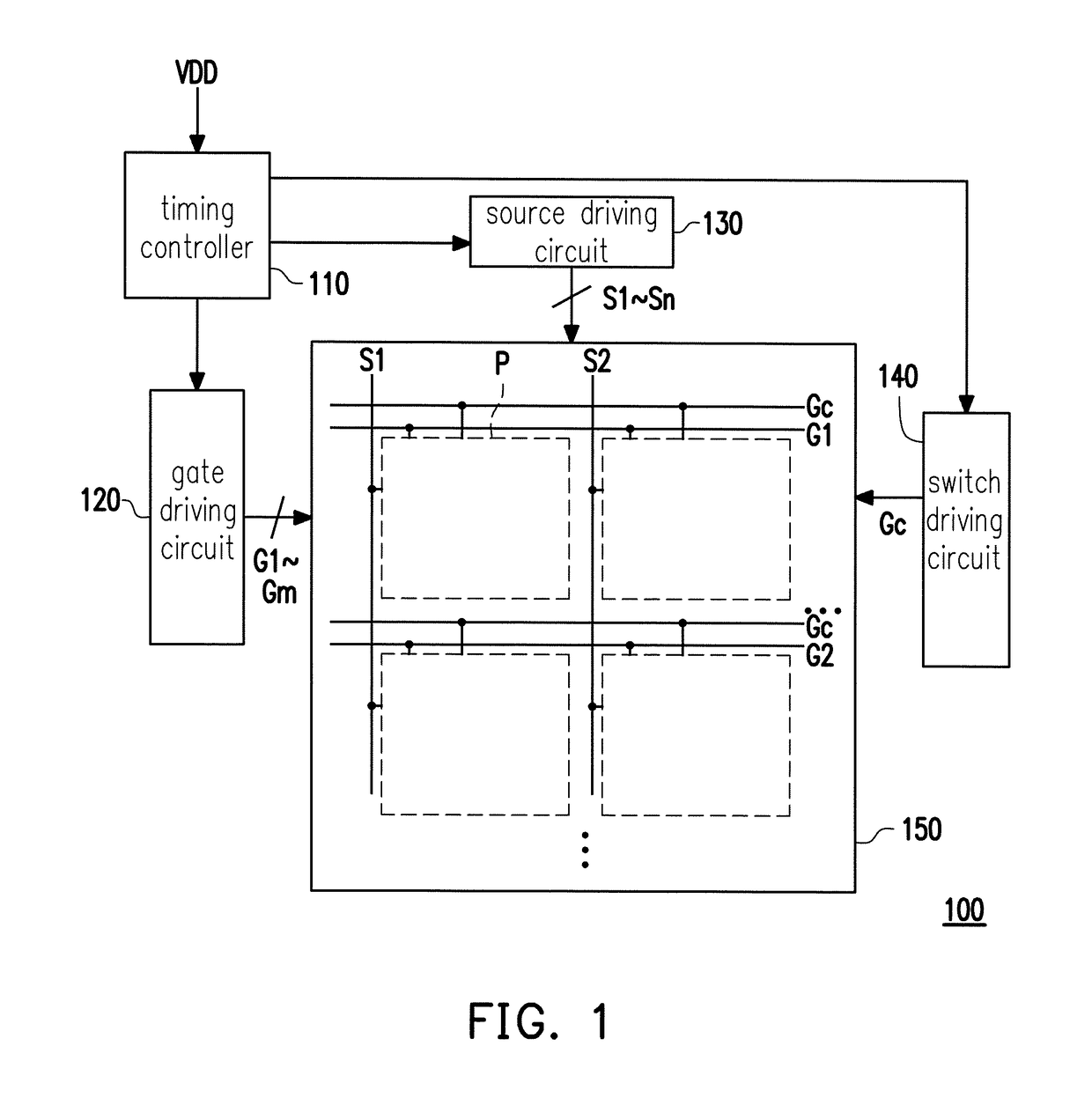 Driving method for display panel