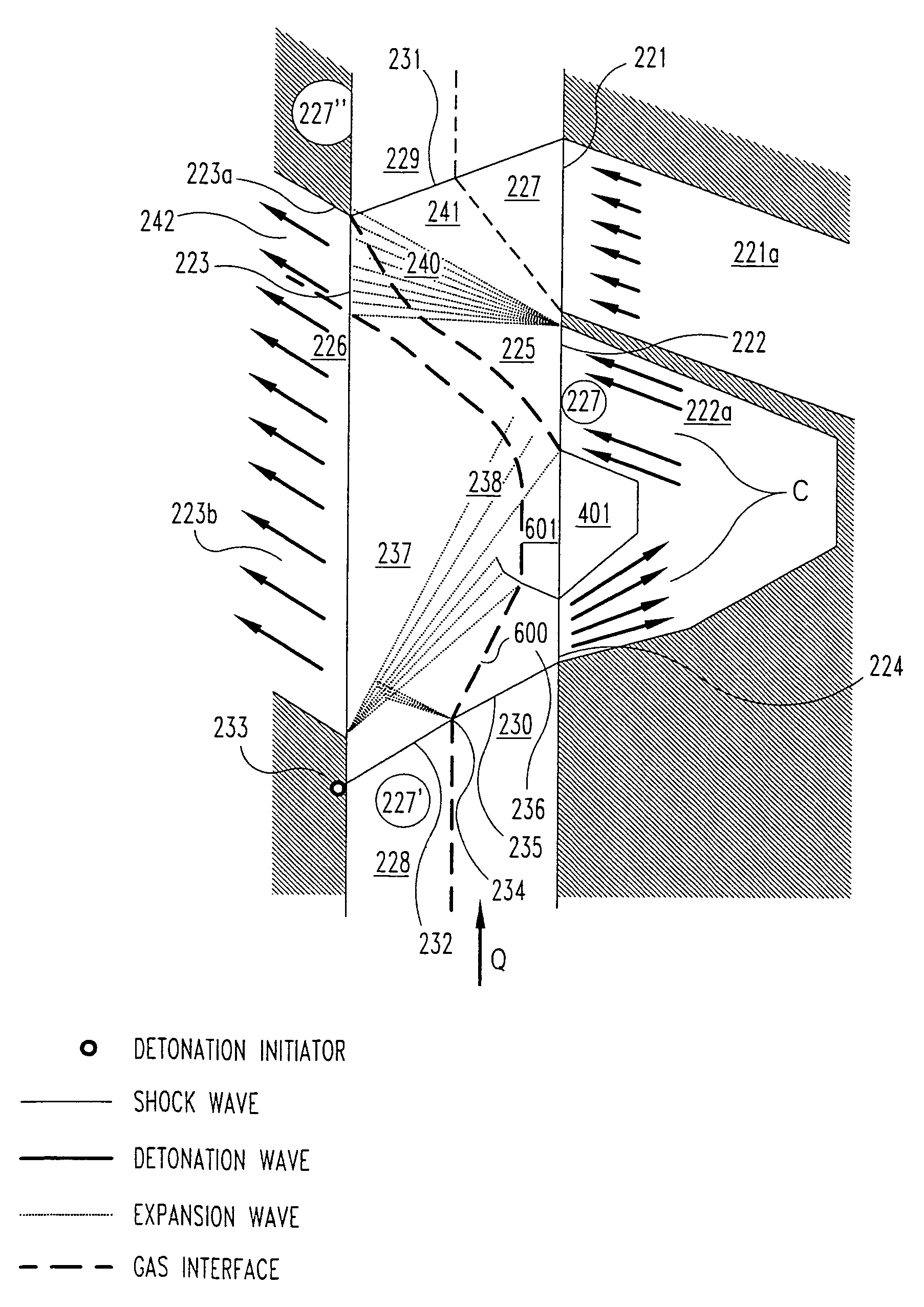 Constant volume combustor having a rotating wave rotor