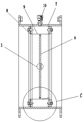 Flue butterfly valve for achieving flue gas emission zero leakage