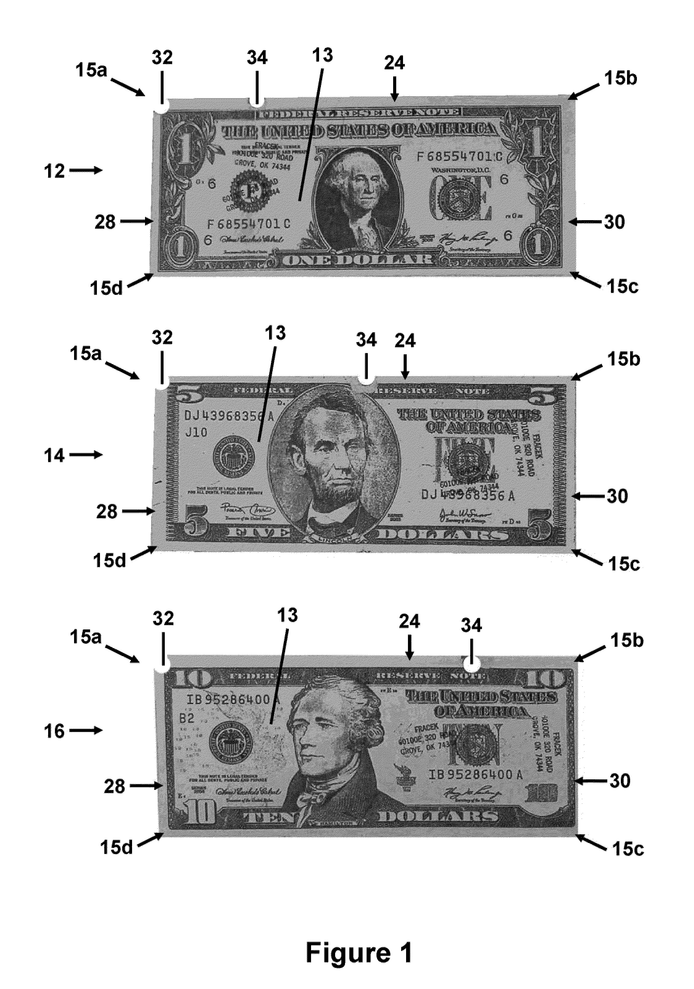 System and Method for Tactile Currency Identification