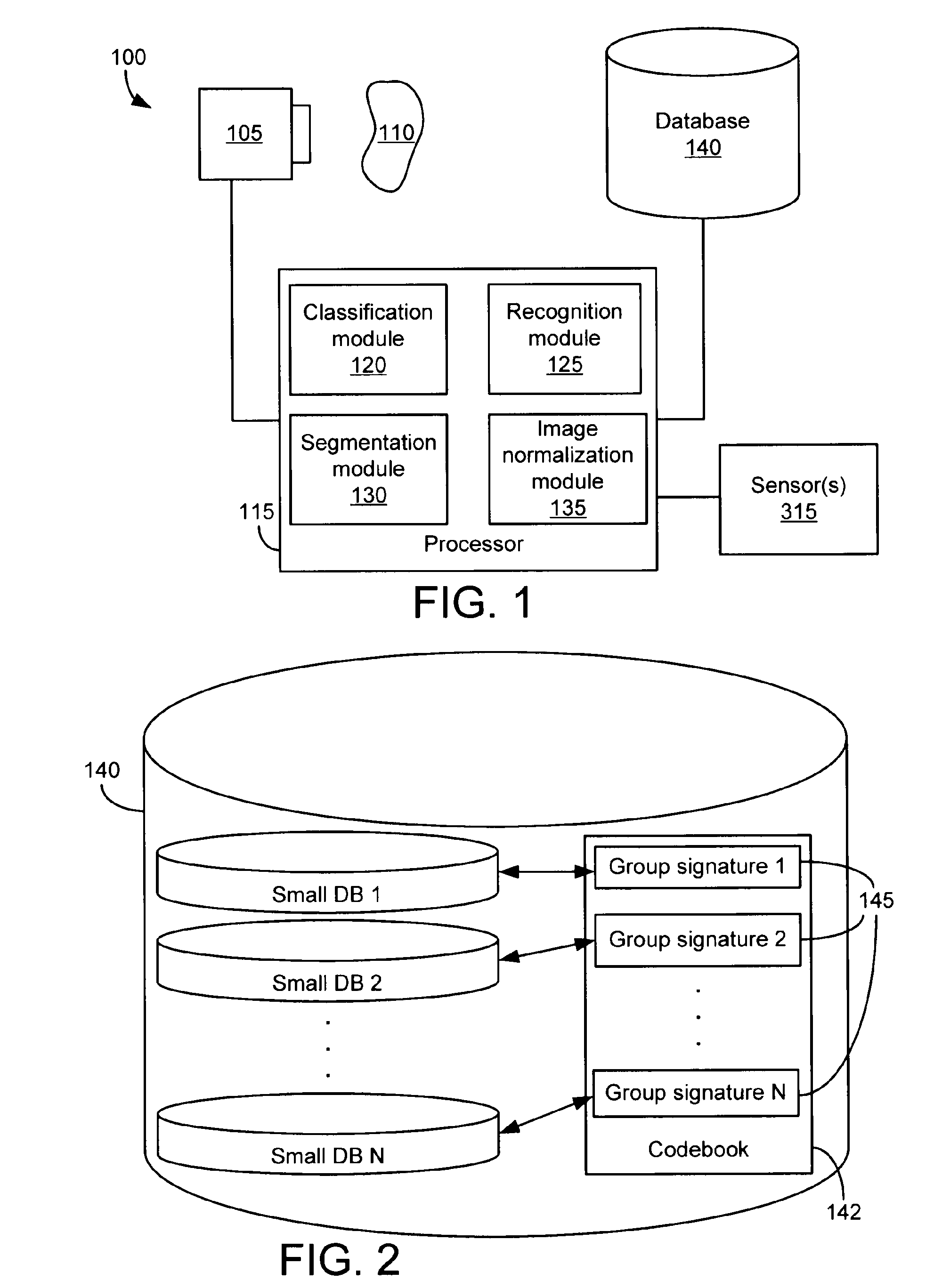 Systems and methods for object recognition using a large database