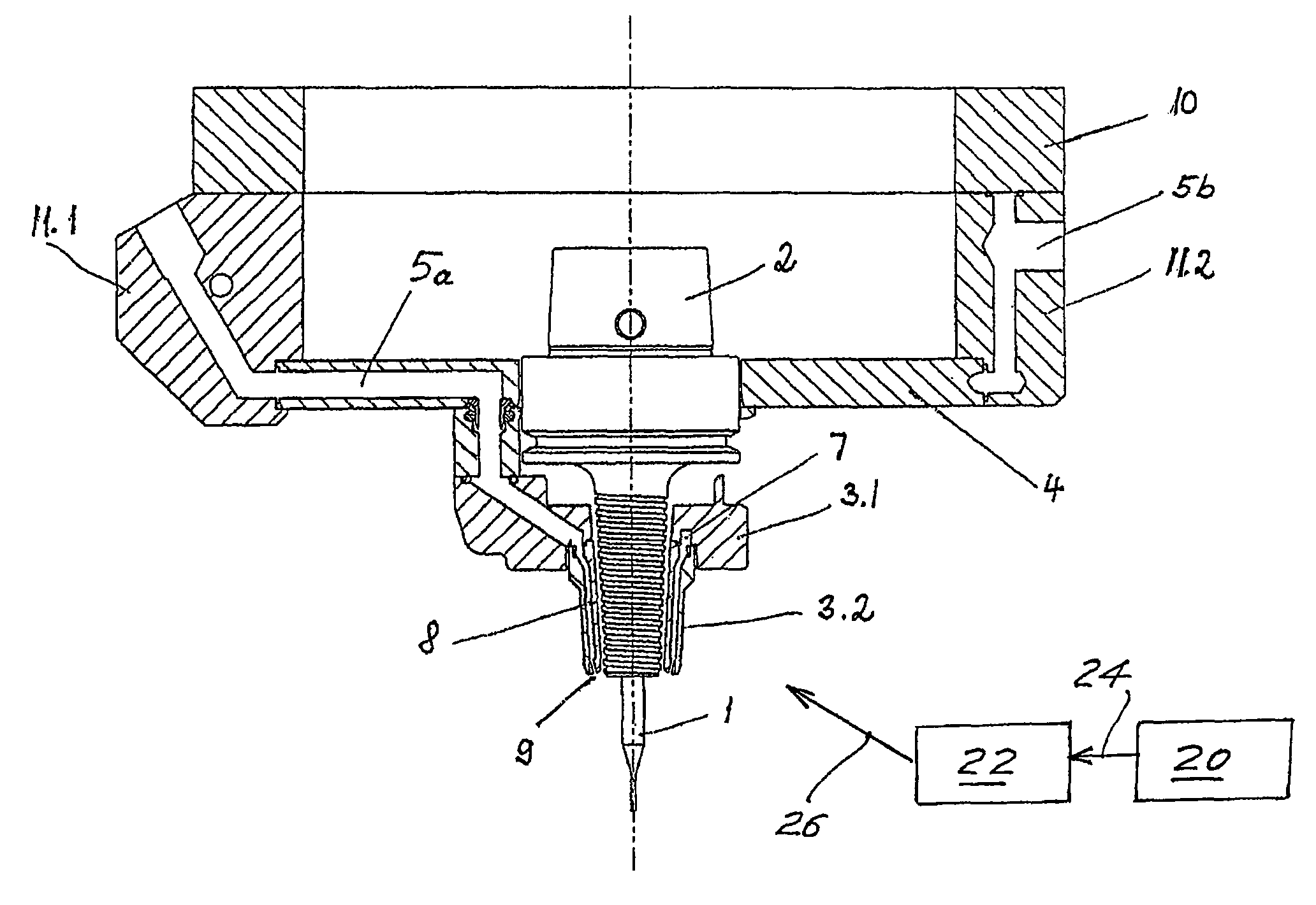 Method and device for fitting a machine tool with tools