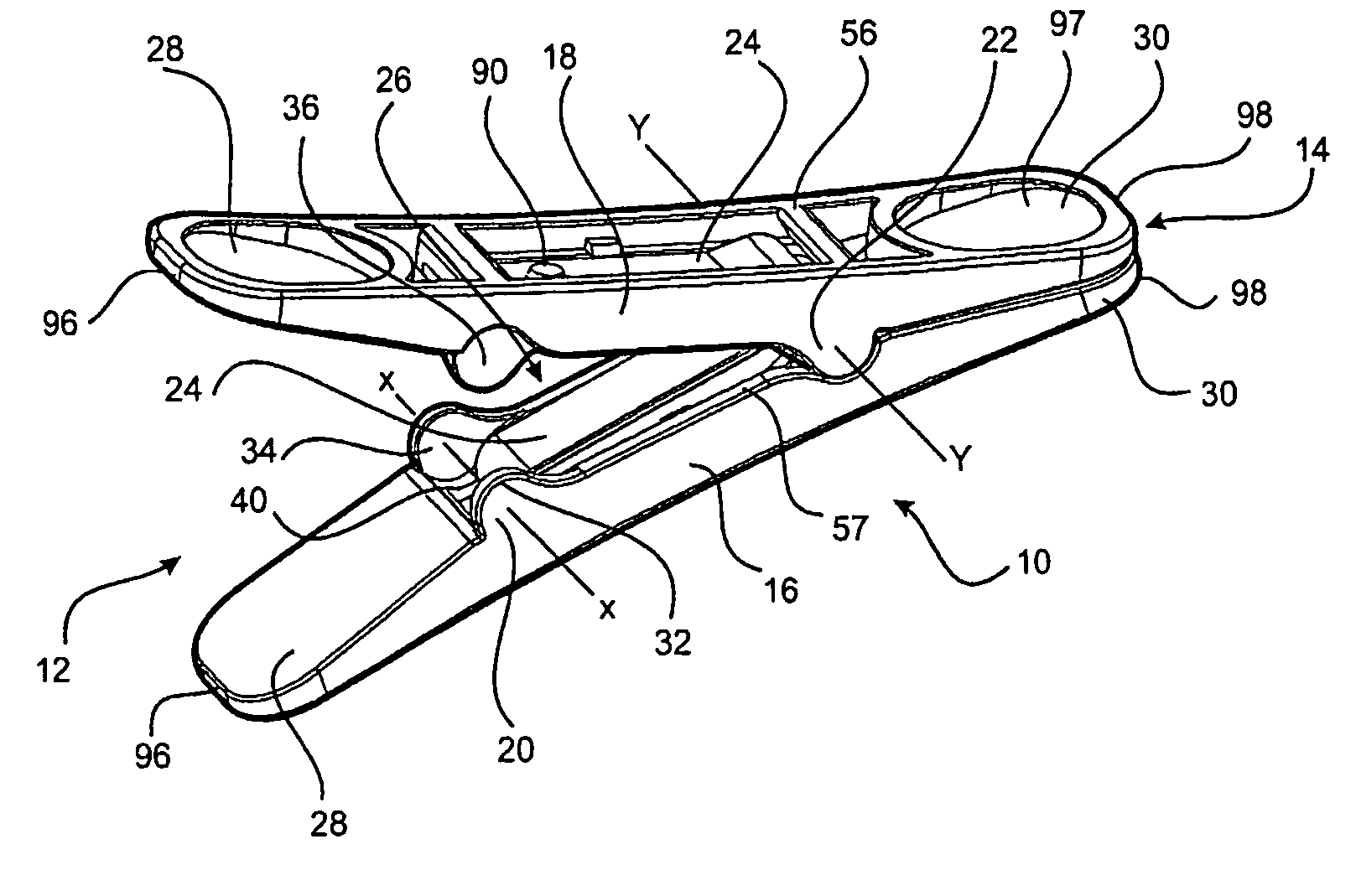 Double ended peg