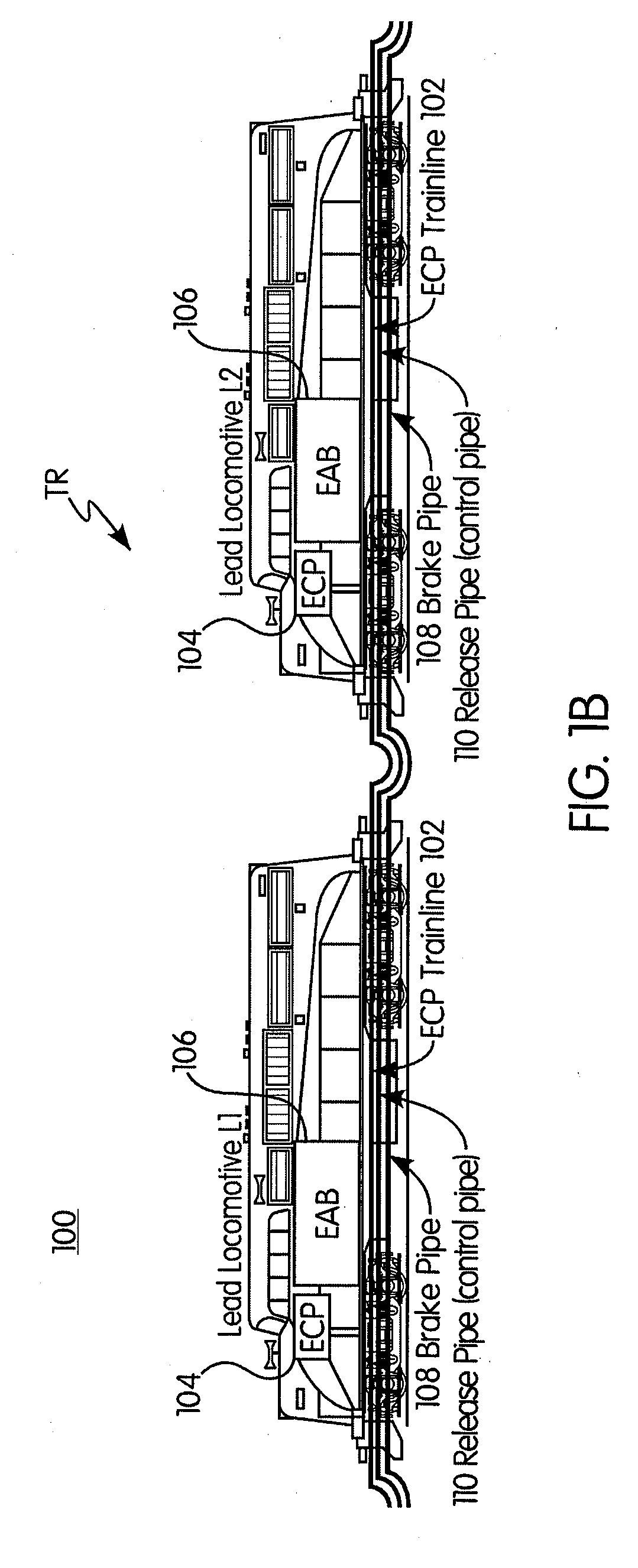 Train Brake Control System And Method