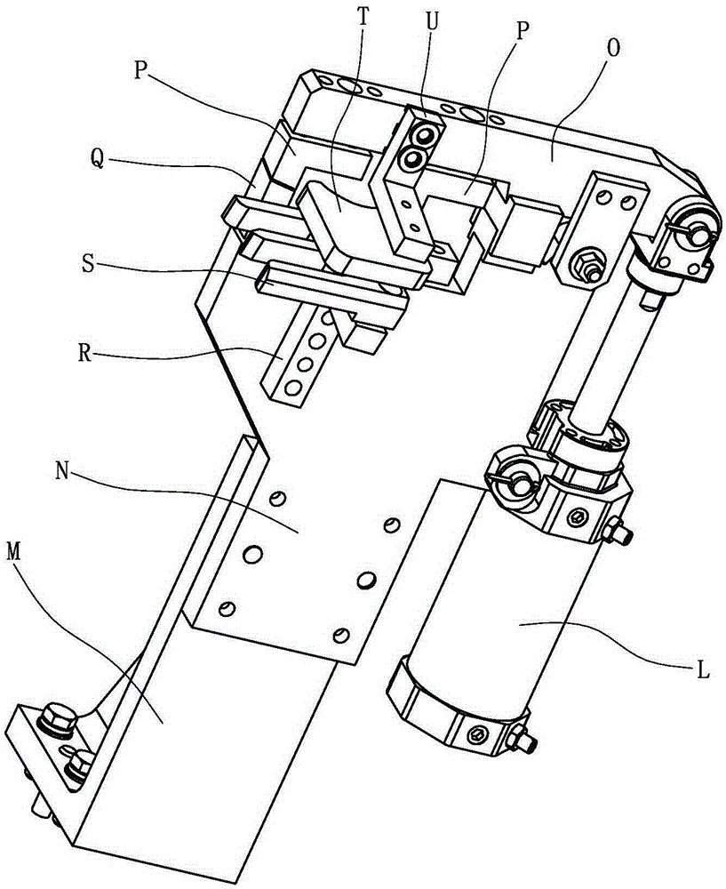 Pressing mechanism used for minibus welding