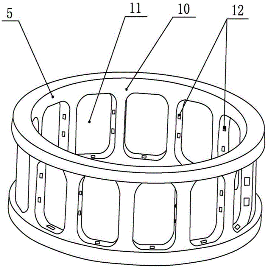 Single-row ball bearing with self-locking stop ring