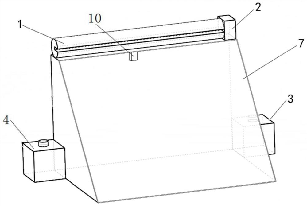 Automatic rolling shutter mechanism for roof of greenhouse