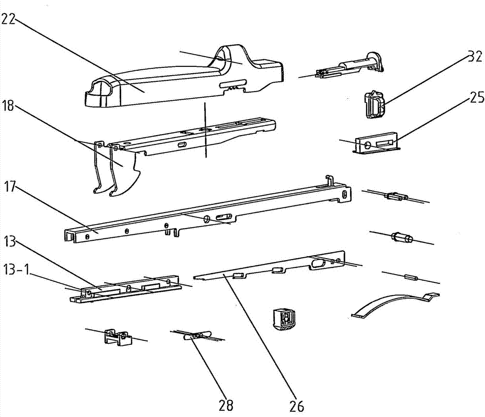 Height-adjustable screw abutting seat component mechanism