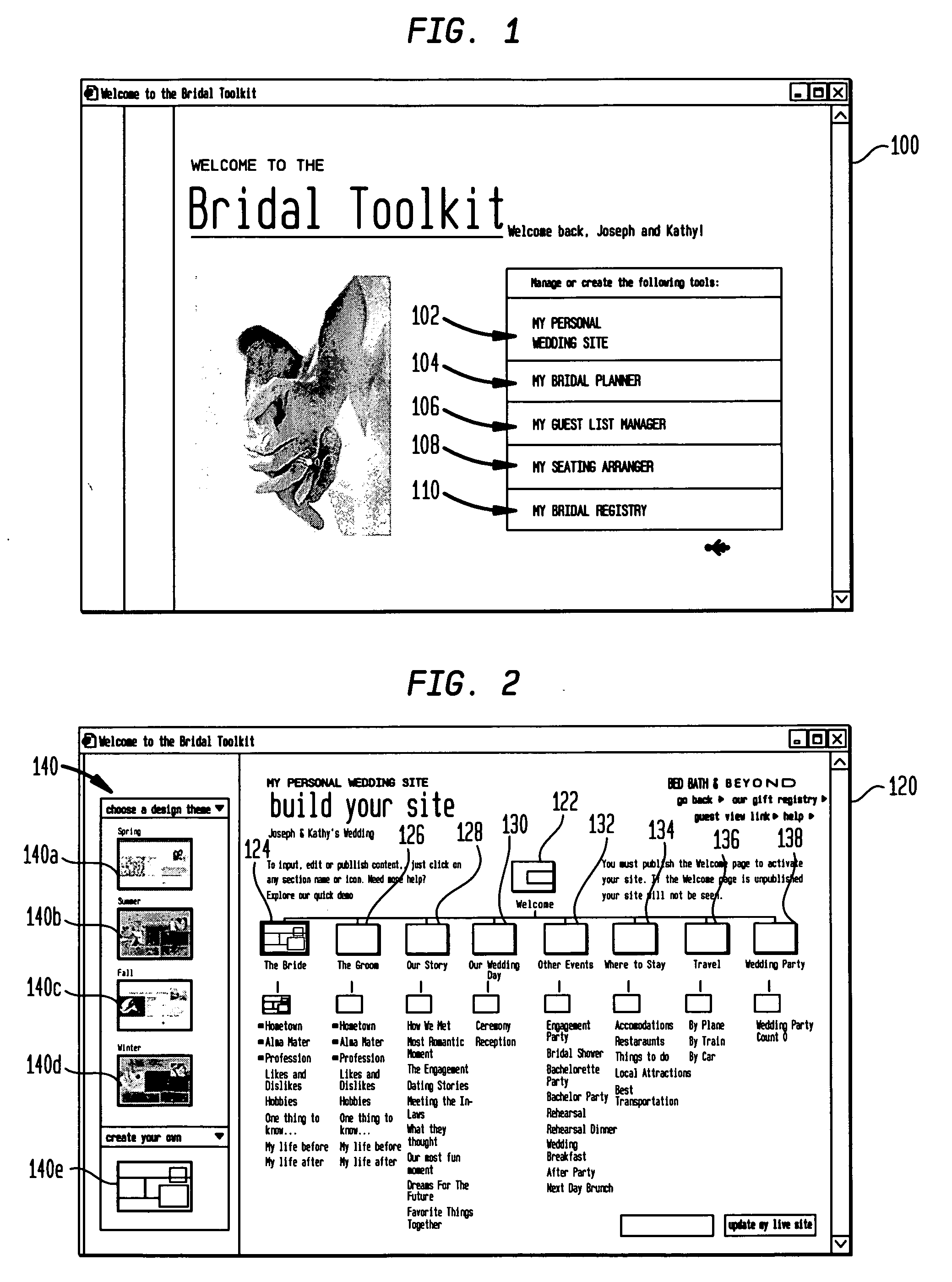 Method and system for event planning