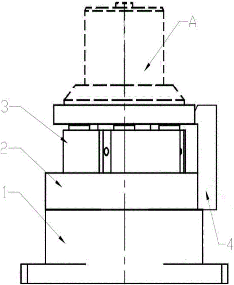 Fixture suitable for flange part machining