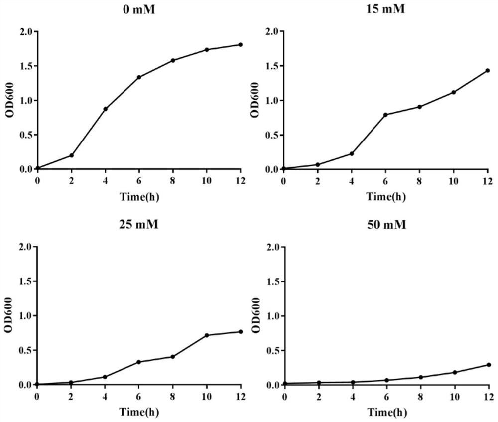 Method for detecting fluorine content in escherichia coli