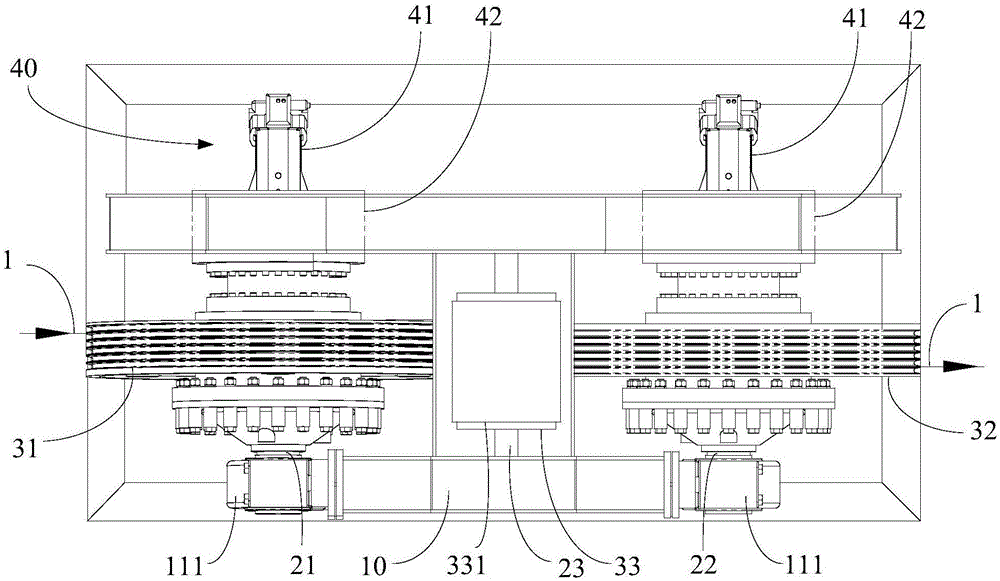 Friction winch