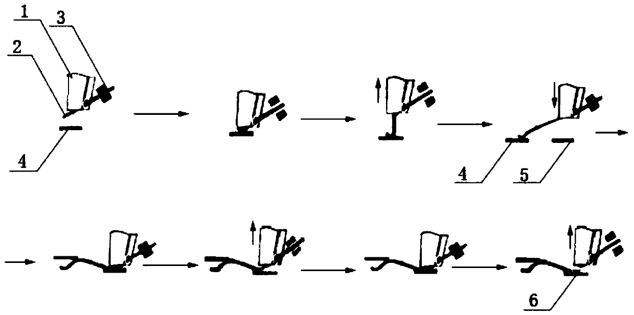 A kind of micro bridge wire welding method