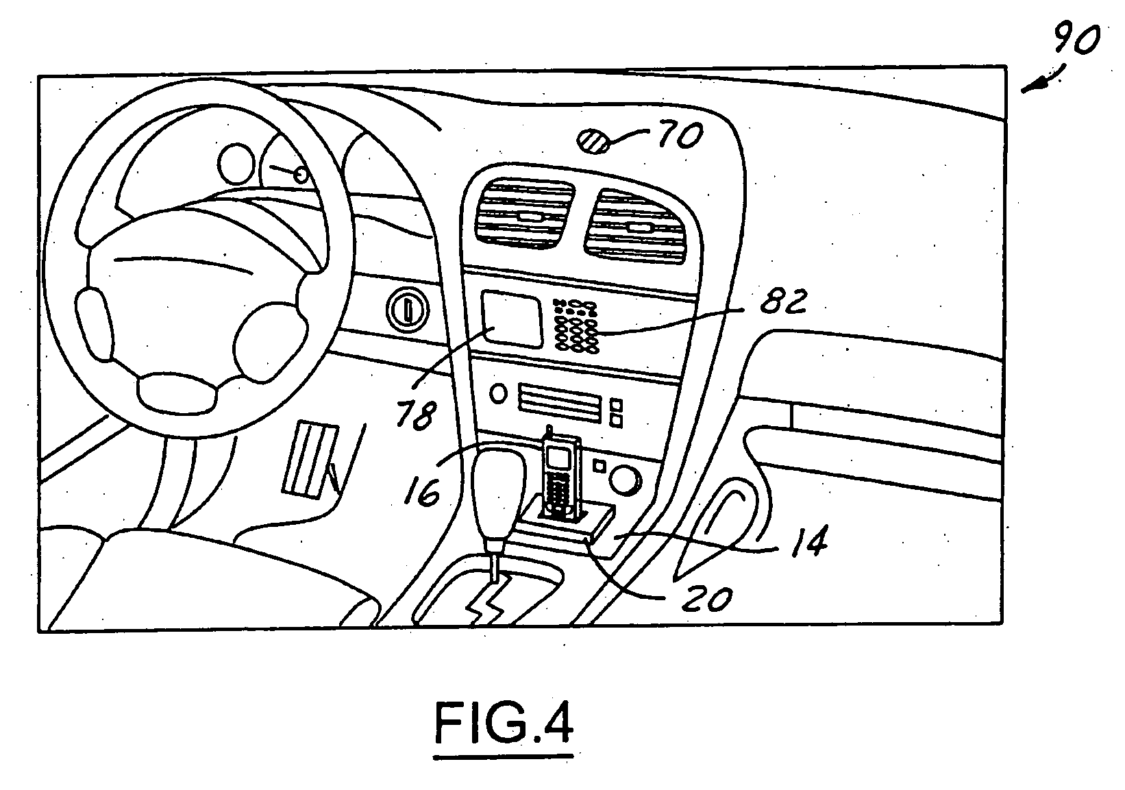 Universal mobile phone adapter method and system for vehicles
