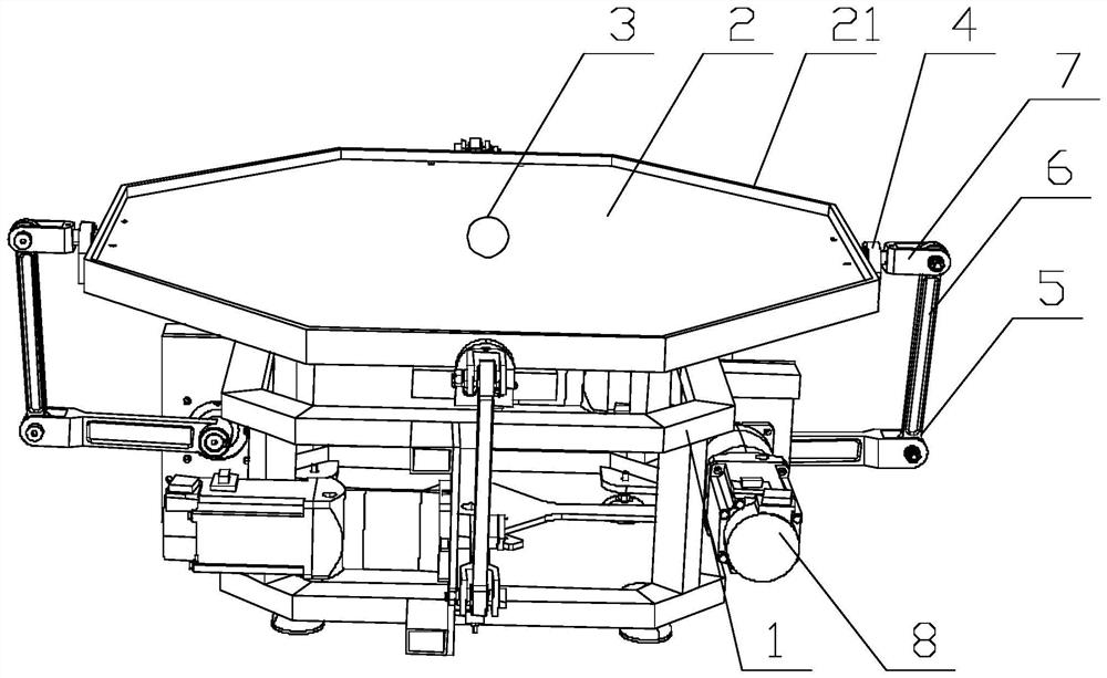 Marble bounce demonstration device and automatic demonstration system