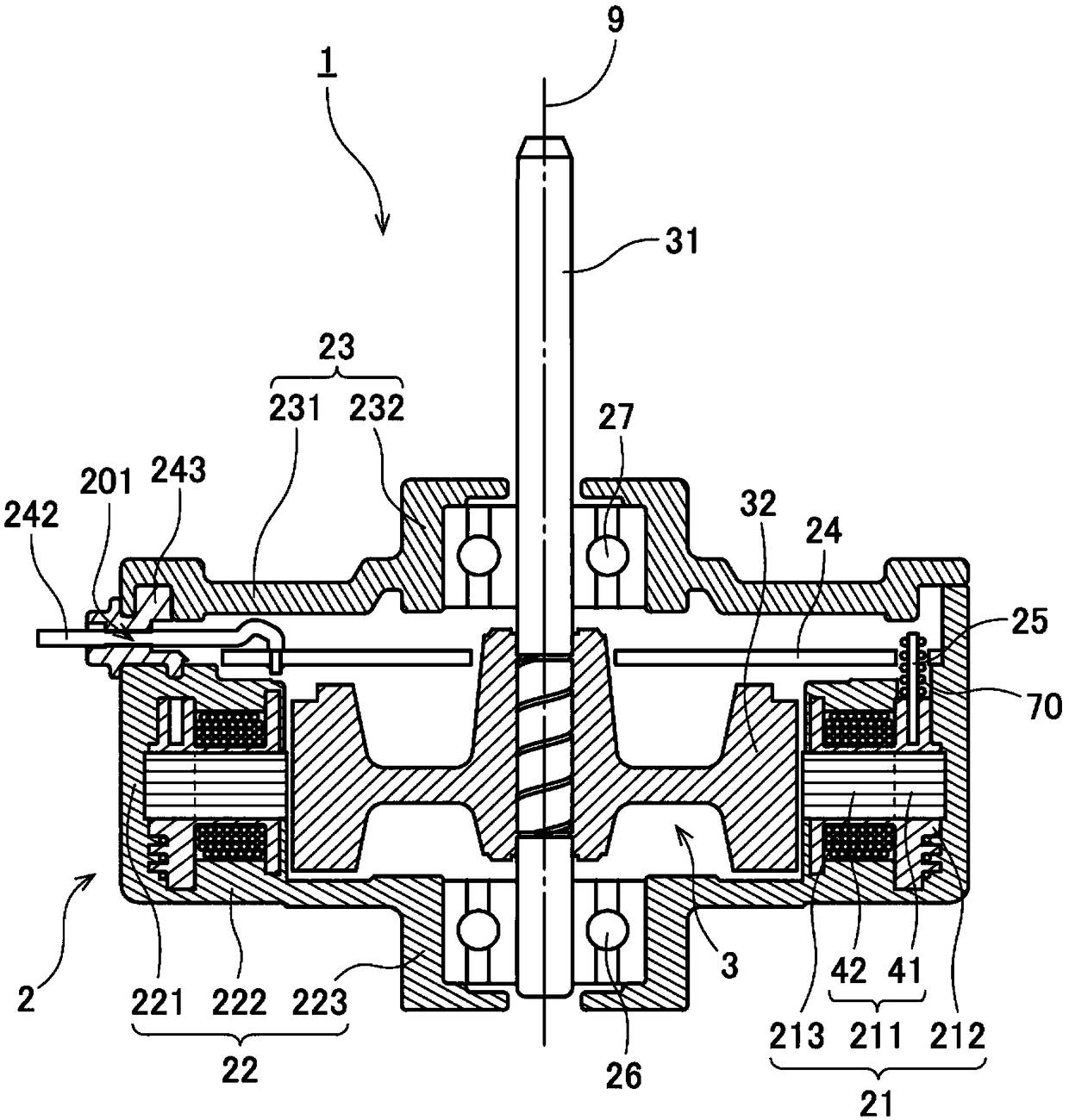 Stationary part, motor, and method of manufacturing the motor