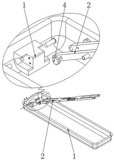 Umbrella storage device based on artificial intelligence