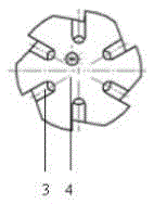 Special efficient grinding shoe for drift-diameter bridge plugs