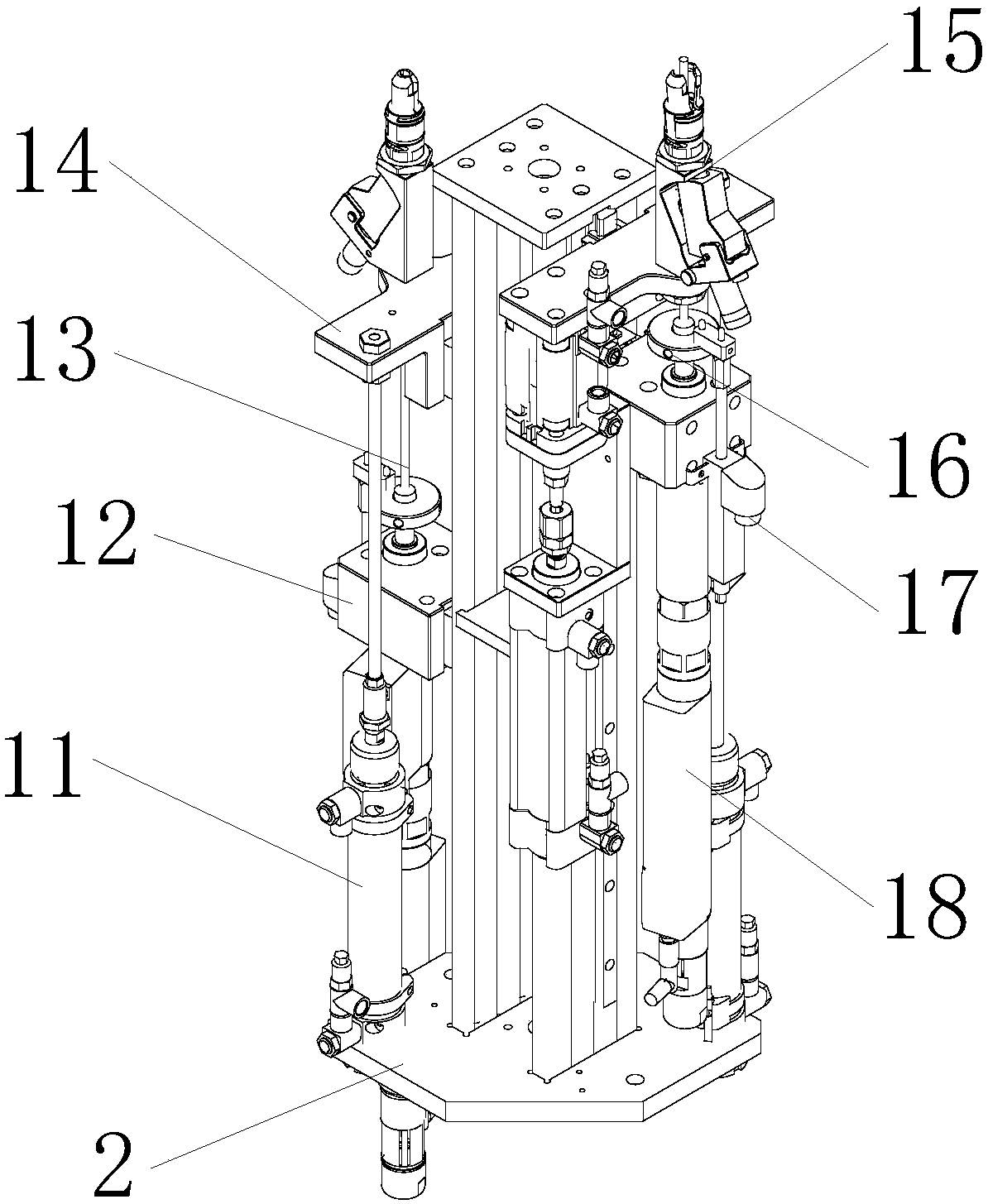 Device for reverse beating of screw and process